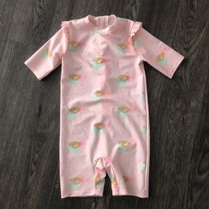 BNWT H&M Girls Swim Rashguard | Size 3T/4T